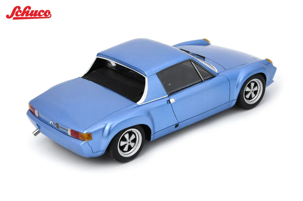 1/18 Schuco 1972 Porsche 916 Chassis #17 (Blue Metallic) Car Model