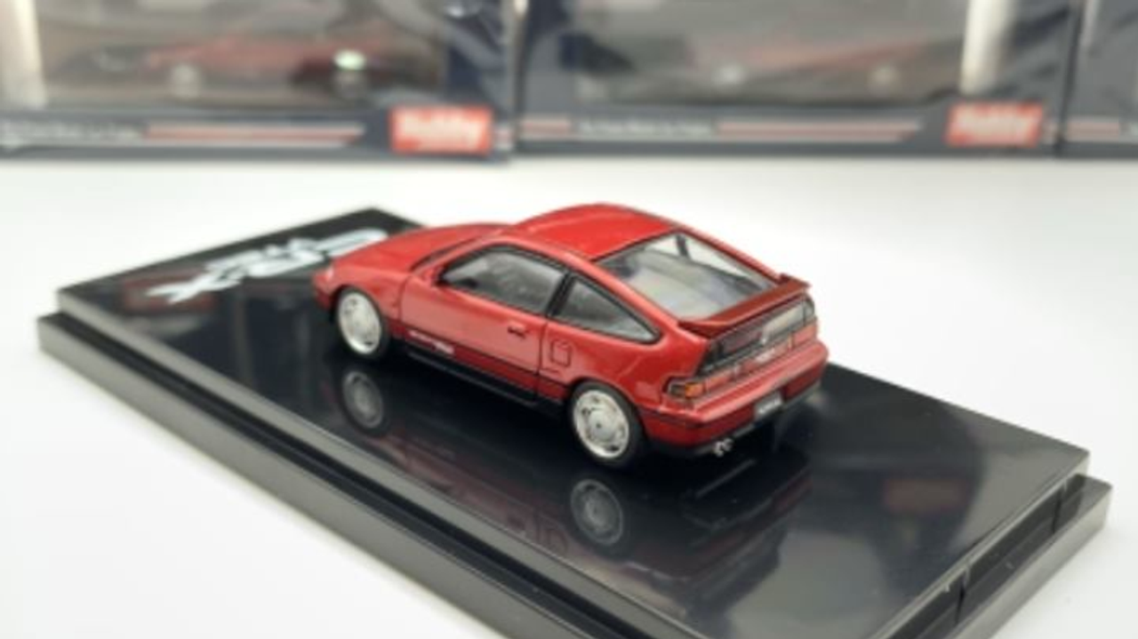 1/64 Hobby Japan Honda CR-X CRX EF8 (Red) Diecast Car Model