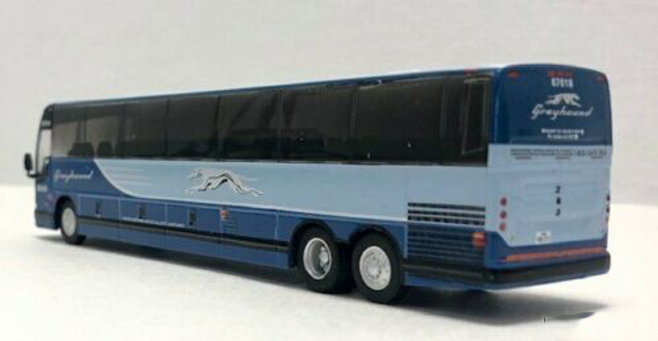 1/87 IR Iconic Replicas Prevost X3-45 Coach: Greyhound Bus Lines Diecast Car Model