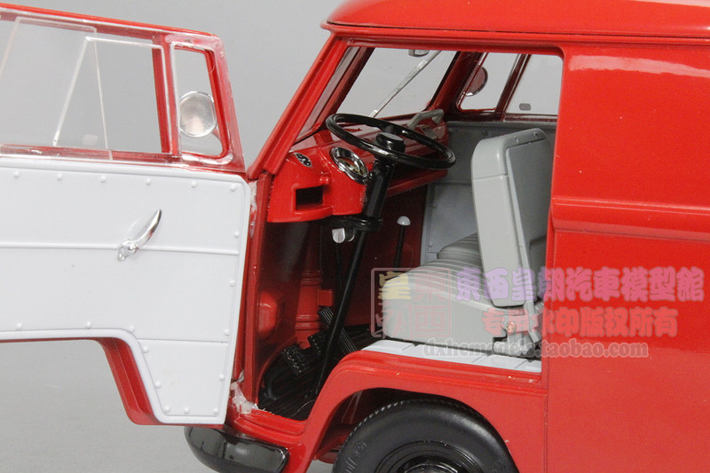 1/18 SCHUCO VOLKSWAGEN VW T1 TRANSPORTER FIREFIGHT BERLIN CAR