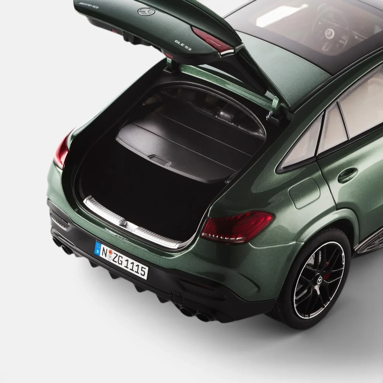 1/18 NZG 2026 Mercedes-AMG GLE 53 Coupe (Green) Diecast Car Model