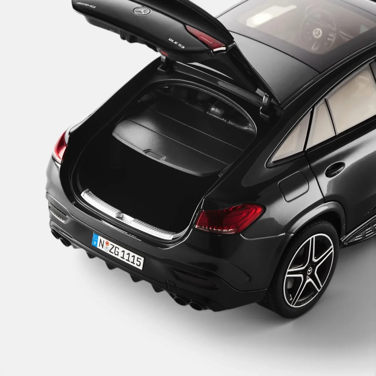 1/18 NZG 2026 Mercedes-AMG GLE 53 Coupe (Black) Diecast Car Model