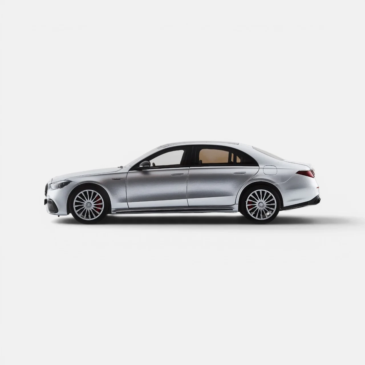 1/18 NZG 2026 Mercedes-AMG S 63 E Performance (High-Tech Silver) Diecast Car Model