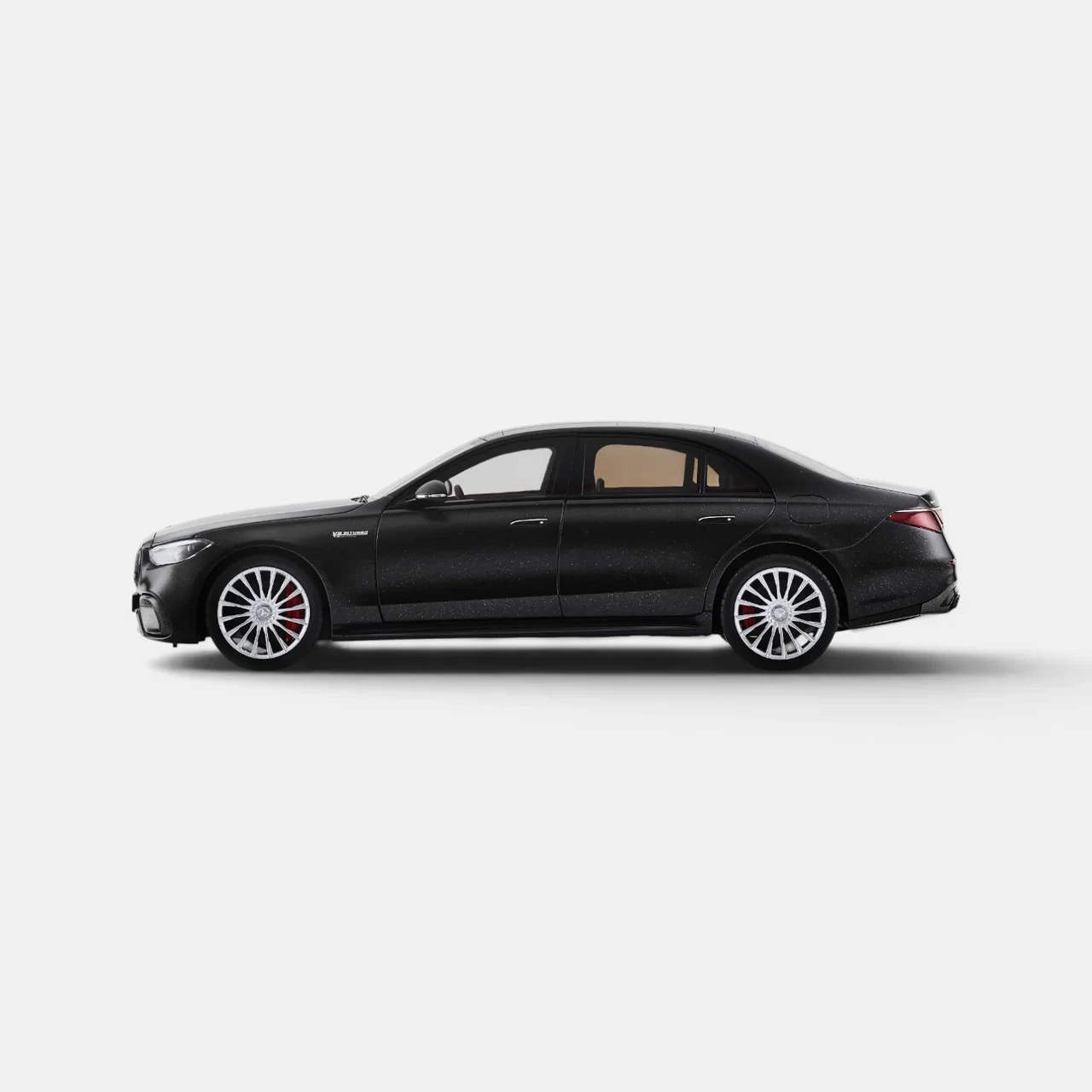 1/18 NZG 2026 Mercedes-AMG S 63 E Performance (Night Black Magno Matte) Diecast Car Model