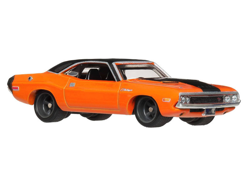 ミニカー 1970 Dodge Challenger 2Fast2Furious 1970 Dodge Challenger R/T Orange with Black Hood and Top 
