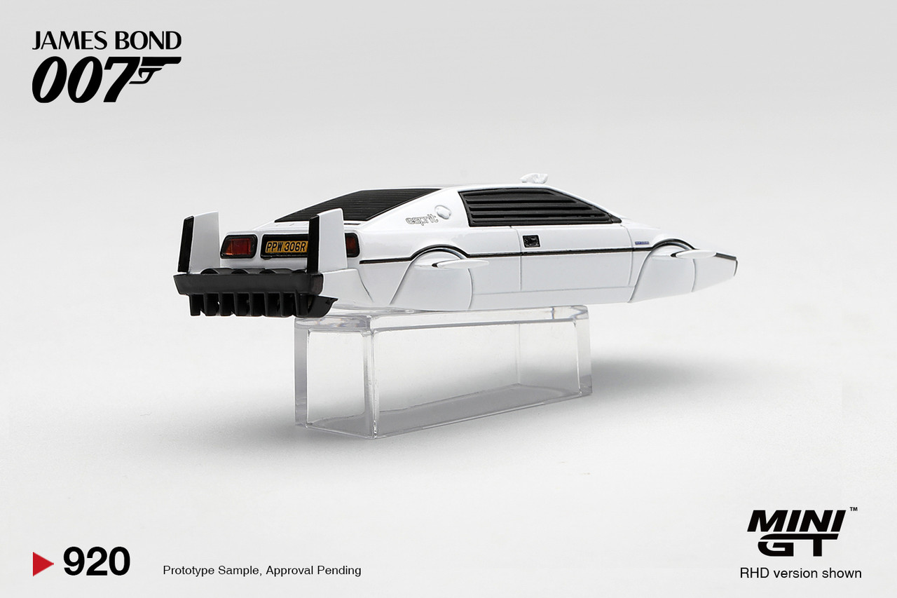 1/64 Mini GT Lotus Esprit S1 “The Spy Who Loved Me” Submarine James Bond 007 Diecast Car Model