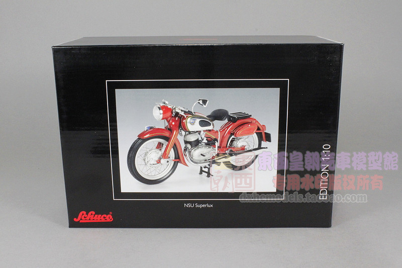 1/10 1954 NSU SUPERLUX MOTORCYCLE MODEL - LIVECARMODEL.com