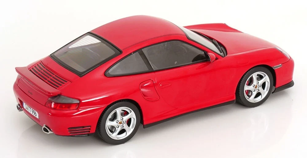 1/18 KK-Scale 2000 Porsche 911 (996) Turbo (Red) Car Model