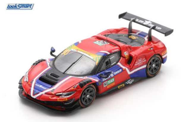 1/64 Looksmart Ferrari 296 GT3 No.50 AF CORSE Winner Macau GT Cup - FIA GT World Cup 2025 Antonio Fuoco Car Model