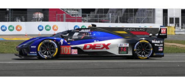 1/43 Spark Cadillac V-Series.R No.101 CADILLAC WTR 9th Le Mans 24H 2026 R. Taylor – J. Taylor – F. Albuquerque Car Model