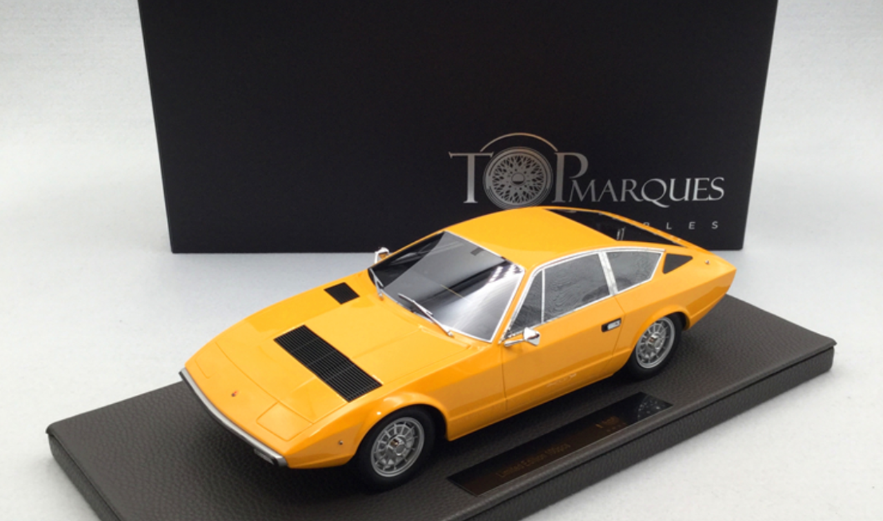 1/18 Top Marques Maserati Khamsin (Yellow) Car Model Limited
