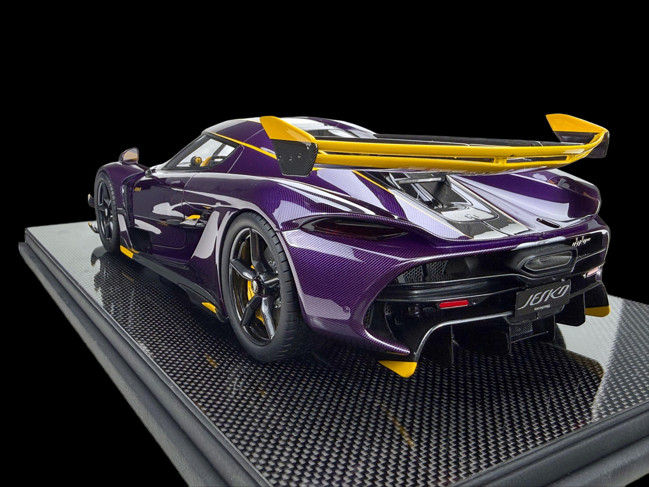 1/12 Frontiart Koenigsegg Jesko 7559 Purple Tinted Carbon Car Model Limited 10 Pieces