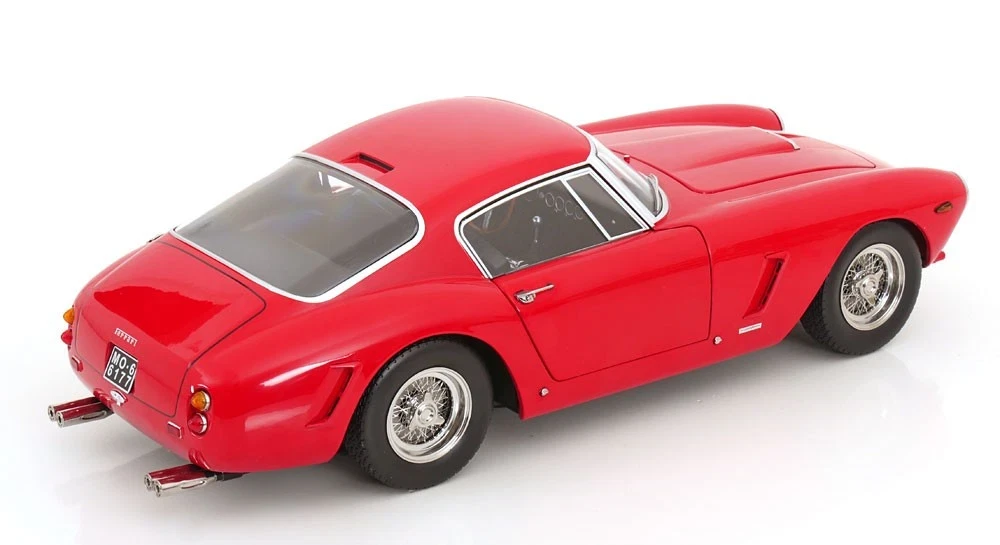 1/12 KK-Scale 1961 Ferrari 250 GT SWB Competizione Plain Body Version (Red) Diecast Car Model