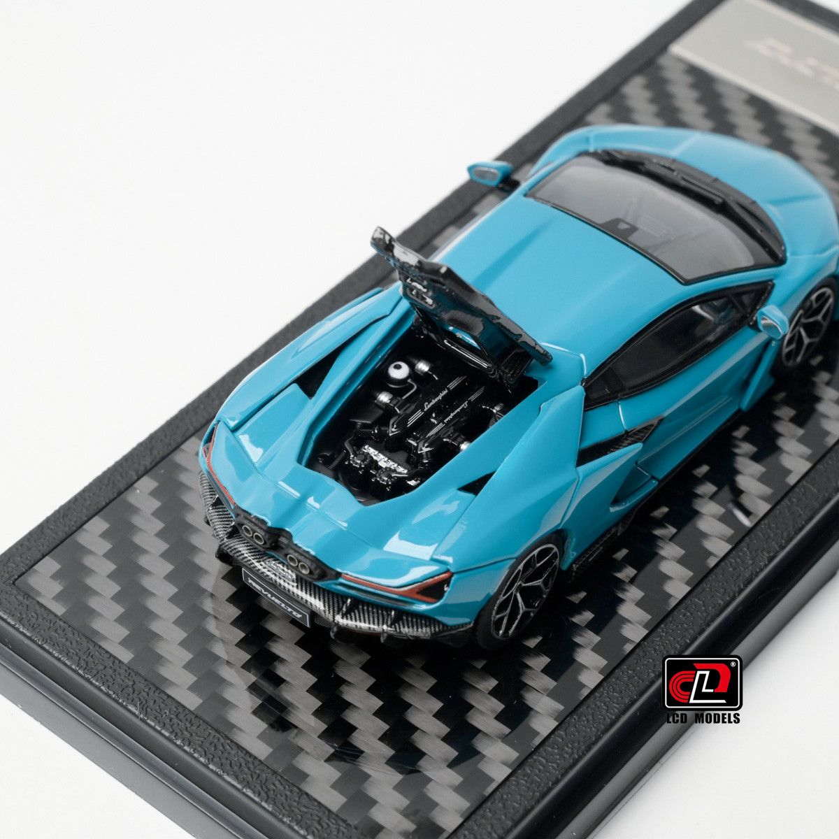 1/64 LCD Lamborghini Revuelto (Metallic Blu Cepheus Blue) Diecast