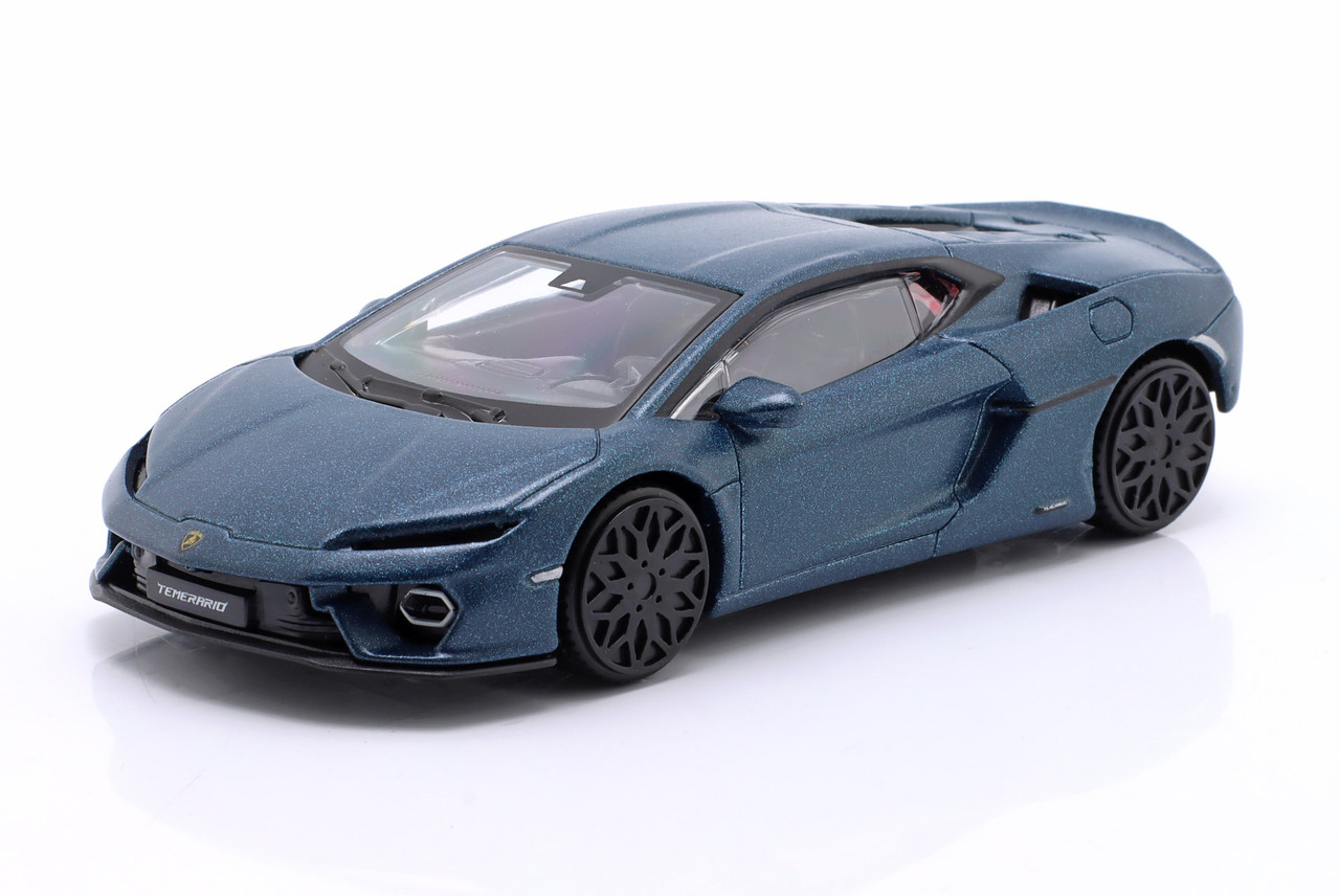 1/43 BBurago 2024 Lamborghini Temerario (Blue) Diecast Car Model