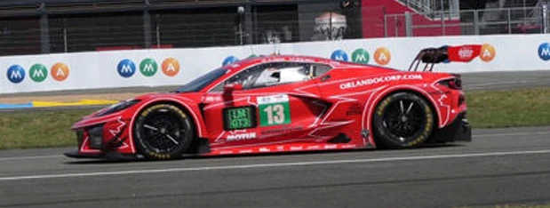 1/43 Spark Corvette Z06 LMGT3.R No.13 13 AUTOSPORT Le Mans 24H 2026 O. Fidani – L. Kern – M. Bell Car Model