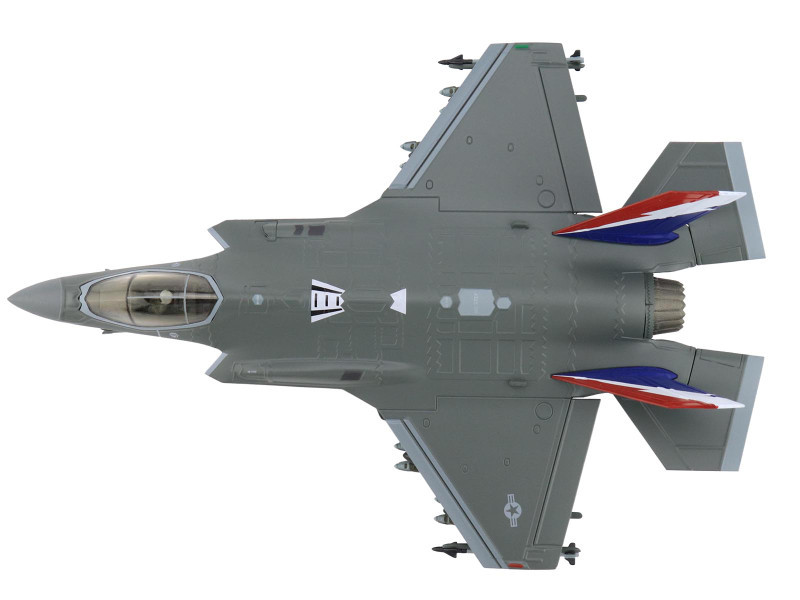 Lockheed Martin F-35A Lightning II Aircraft "22-5696 1000th Lightning II 176th FS Wisconsin ANG" (2004) United States Air Force "Air Power Series" 1/72 Diecast Model by Hobby Master