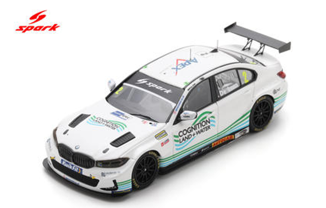 1/43 Spark West Surrey Racing - No.2 BMW 330i BTCC - 2026 Daryl De Leon Car Model