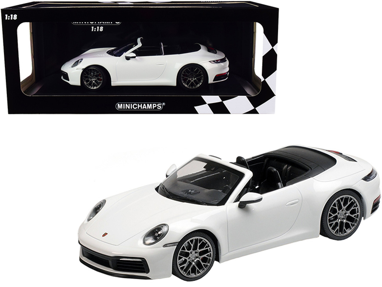 1/18 Minichamps 2019 Porsche 911 992 Carrera 4S Cabriolet