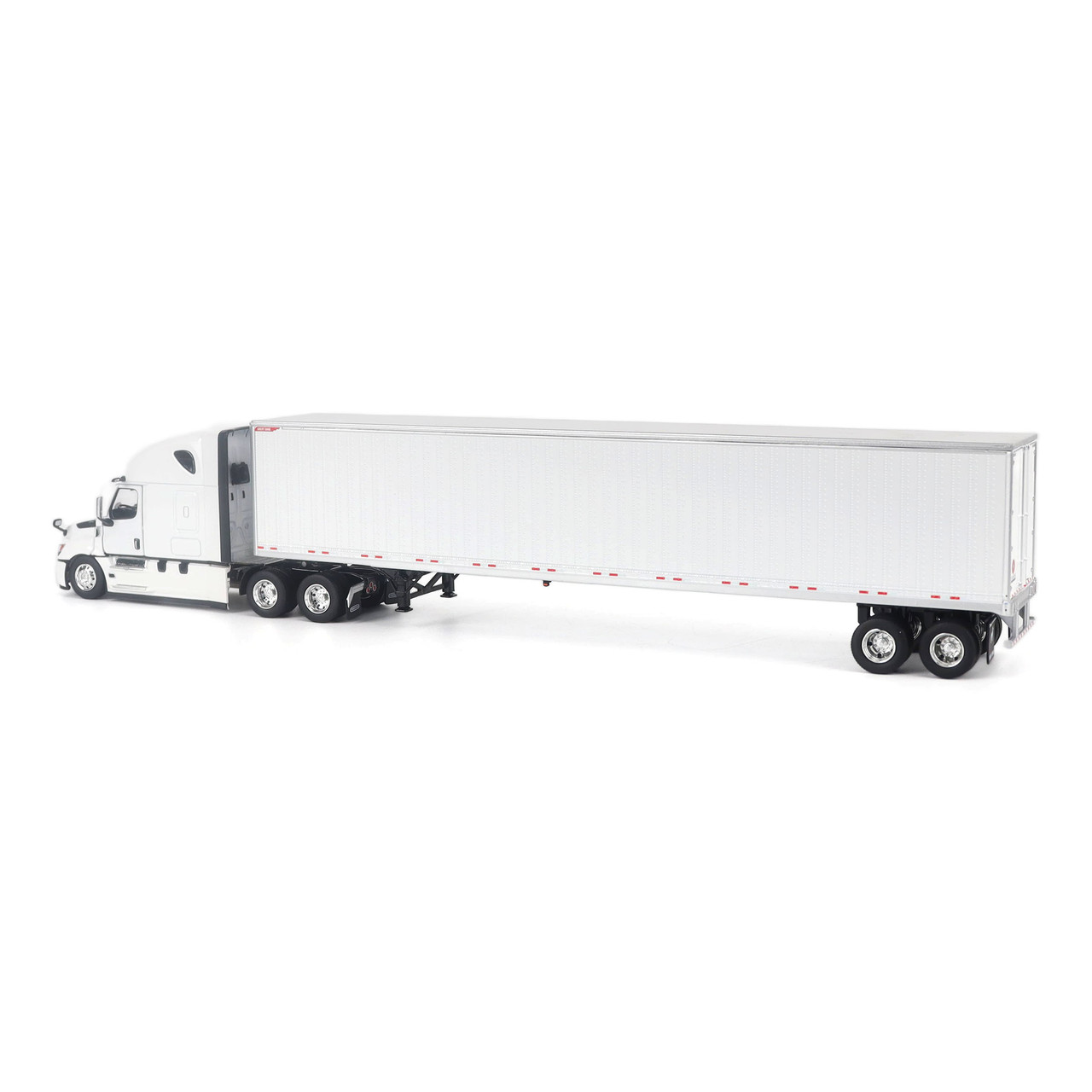 1/50 Diecast Masters Freightliner Cascadia Gen-5 (2025) with with Great Dane Champion 53ft Dry Cargo Trailer (White) Diecast Model