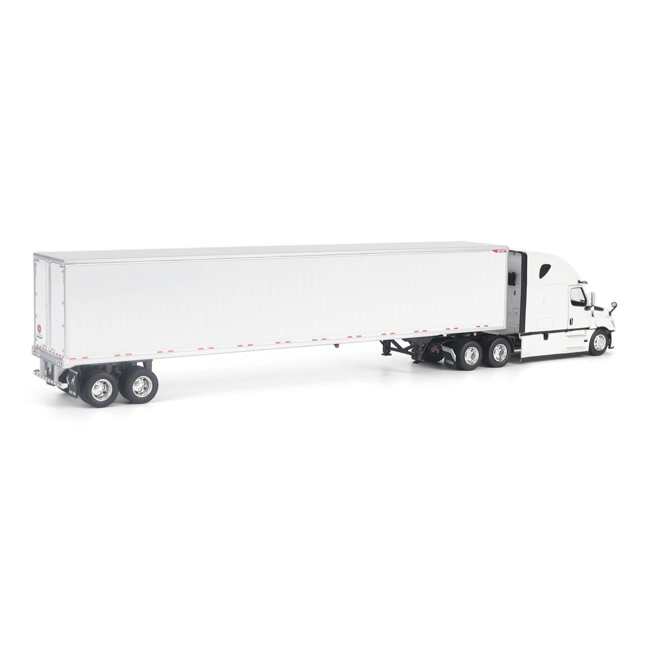 1/50 Diecast Masters Freightliner Cascadia Gen-5 (2025) with with Great Dane Champion 53ft Dry Cargo Trailer (White) Diecast Model