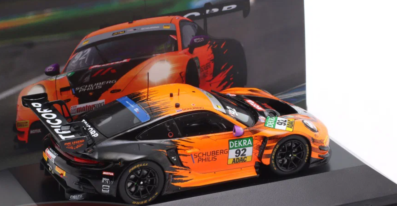 1/43 Ixo Porsche 911 GT3 R #92 DTM 2025 Morris Schuring Manthey EMA Diecast Car Model