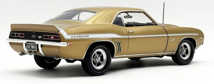 1/18 ACME 1969 Chevrolet Yenko Camaro Prototype (Yellow) Diecast Car Model