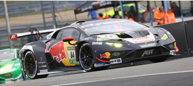 1/18 Spark Lamborghini Huracan GT3 EVO2 No.84 Red Bull Team ABT  24H Nürburgring 2026  L. Engstler - M. Bortolotti - P. Niederhauser Car Model