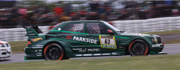1/18 Spark Mercedes-Benz 190E HWA EVO.R No.63 HWA Engineering Speed  24H Nürburgring 2026  C. Gebhardt - E. Holstad - P. Ludwig - B. Spengler Car Model