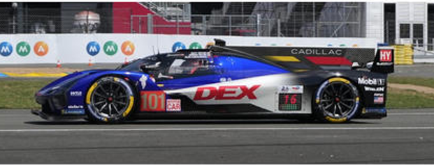 1/18 Spark Cadillac V-Series.R No.101 CADILLAC WTR 9th Le Mans 24H 2026 R. Taylor – J. Taylor – F. Albuquerque Car Model