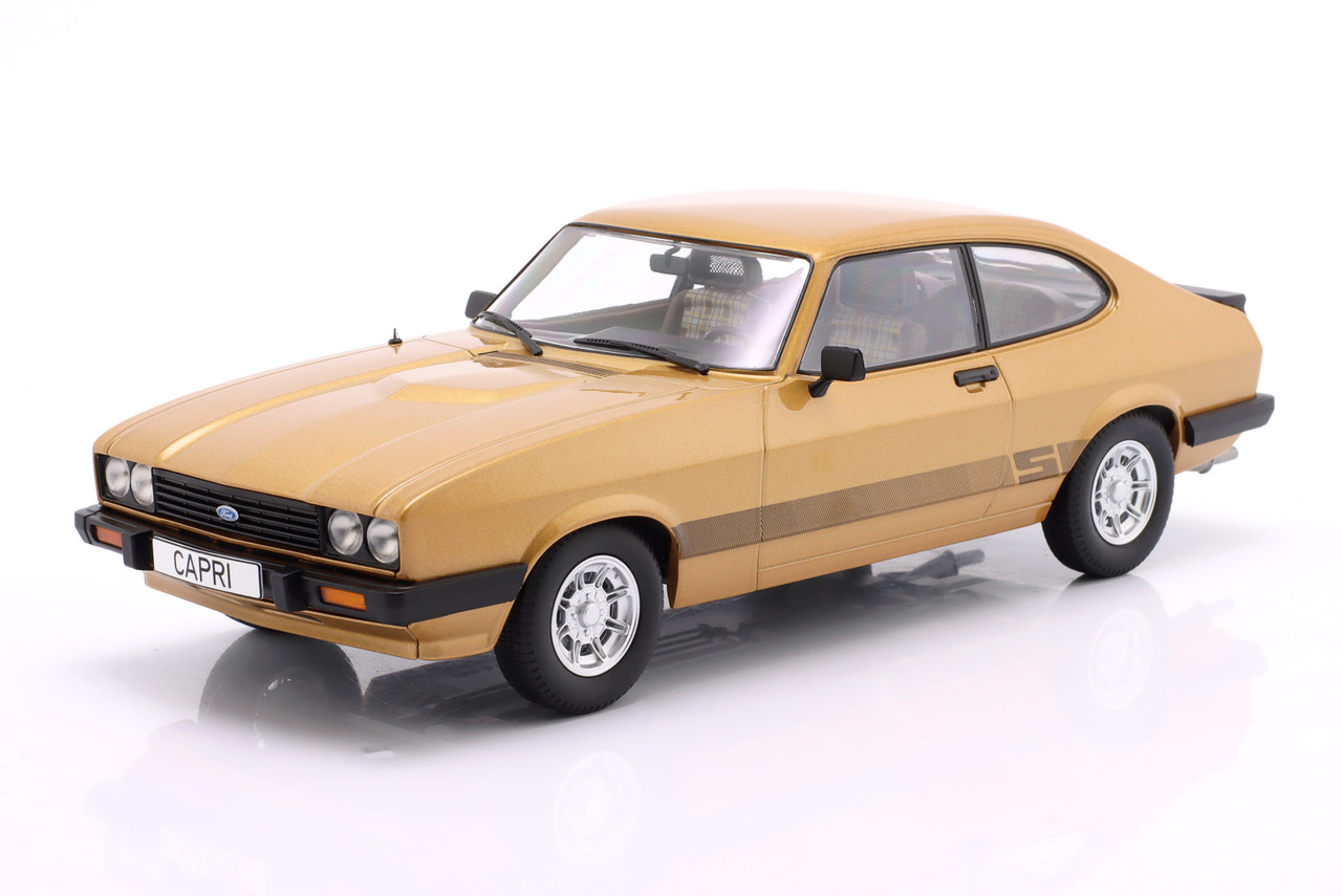 1/18 ModelCarGroup 1978 Ford Capri MK III (Gold Metallic) Diecast Car Model