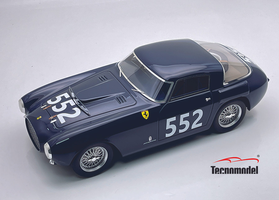 1/18 Tecnomodel Ferrari 250 MM  Mille Miglia 1954 Car #552 Driver: V. Colocci - Parisi DNF Limited Edition Car Model