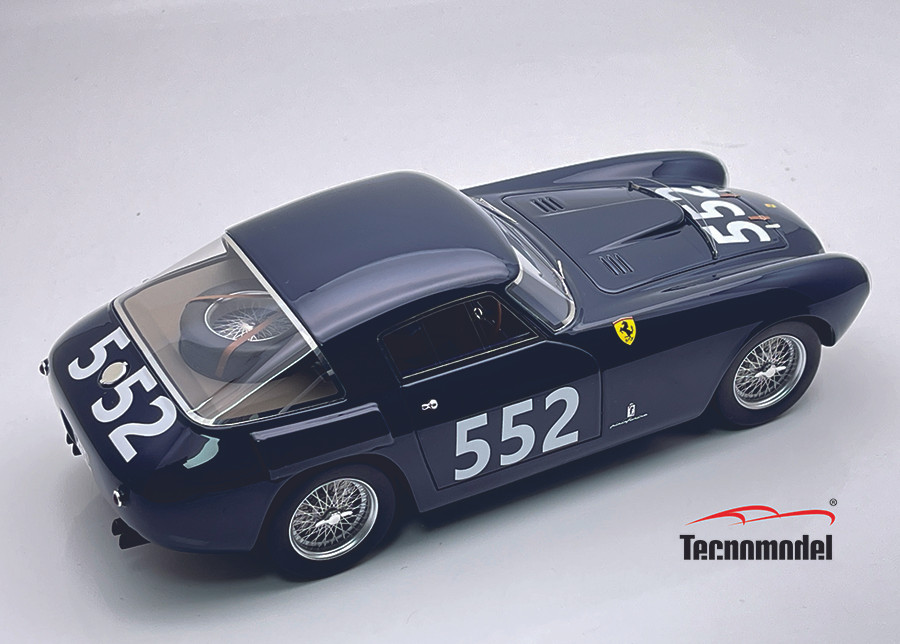 1/18 Tecnomodel Ferrari 250 MM  Mille Miglia 1954 Car #552 Driver: V. Colocci - Parisi DNF Limited Edition Car Model