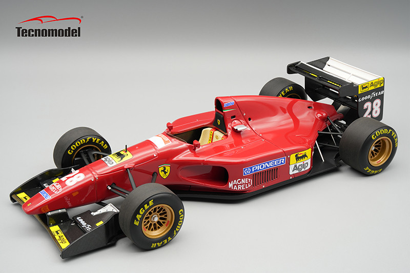 1/18 Tecnomodel Ferrari 412T1 1994 Monaco GP Driver: Gerhard Berger Limited Edition Car Model