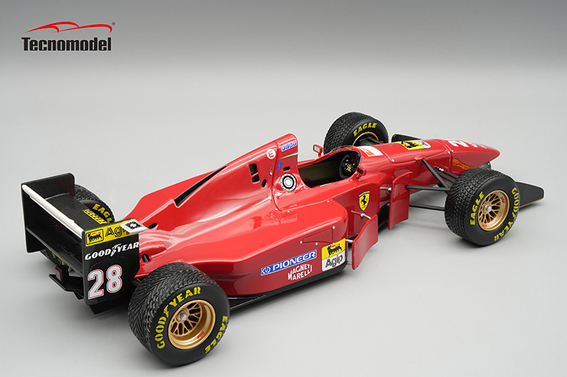 1/18 Tecnomodel Ferrari 412T1B 1994 Japan GP Driver: Gerhard Berger Raining Tyres Limited Edition Car Model