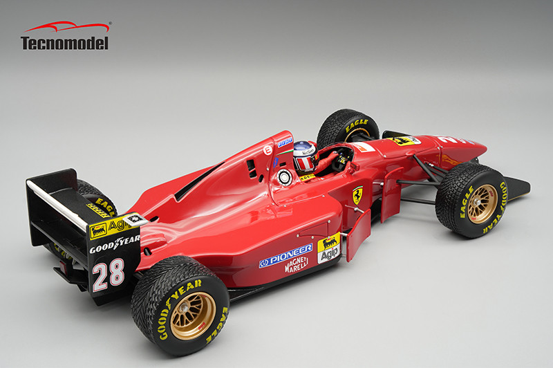 1/18 Tecnomodel Ferrari 412T1B 1994 Japan GP Driver: Gerhard Berger Raining Tyres Limited Edition Car Model