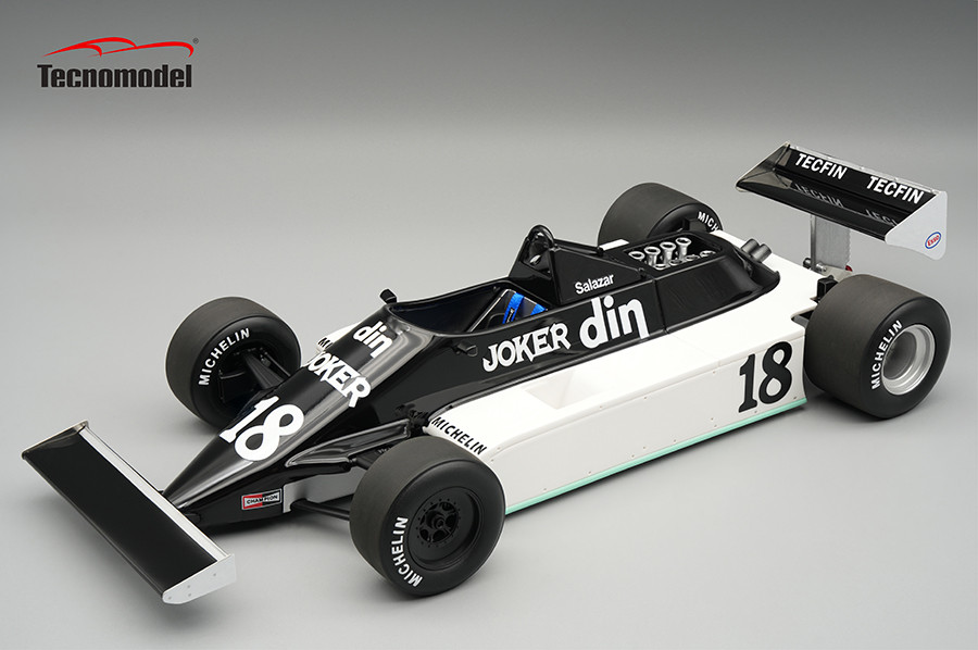 1/18 Tecnomodel March 811 1981 USA GP Driver: E.Salazar Limited Edition Car Model