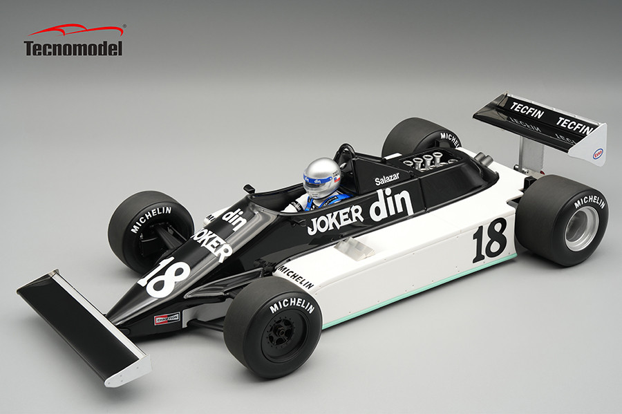 1/18 Tecnomodel March 811 1981 USA GP Driver: E.Salazar Limited Edition Car Model