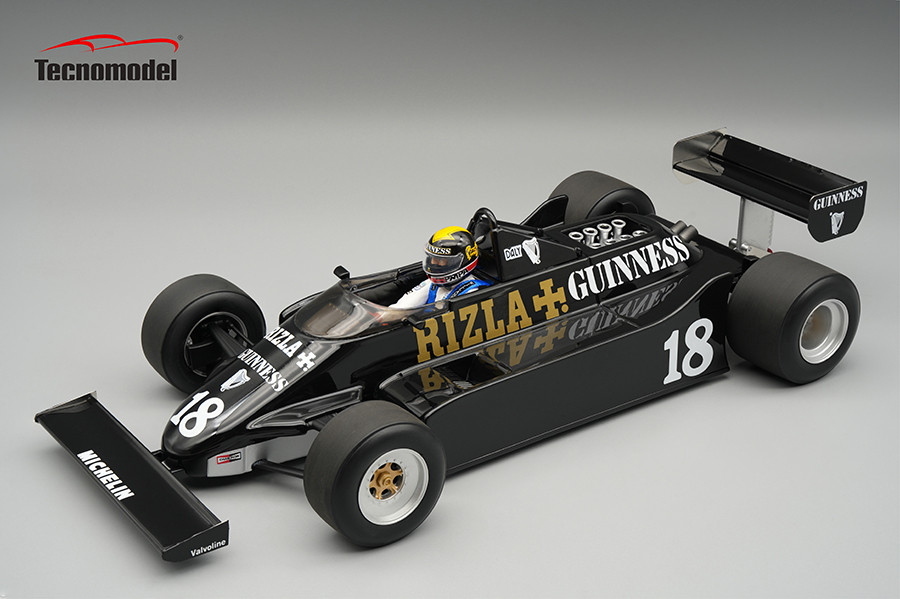1/18 Tecnomodel March 811 1981 Belgium GP Driver: D.Daly Limited Edition Car Model
