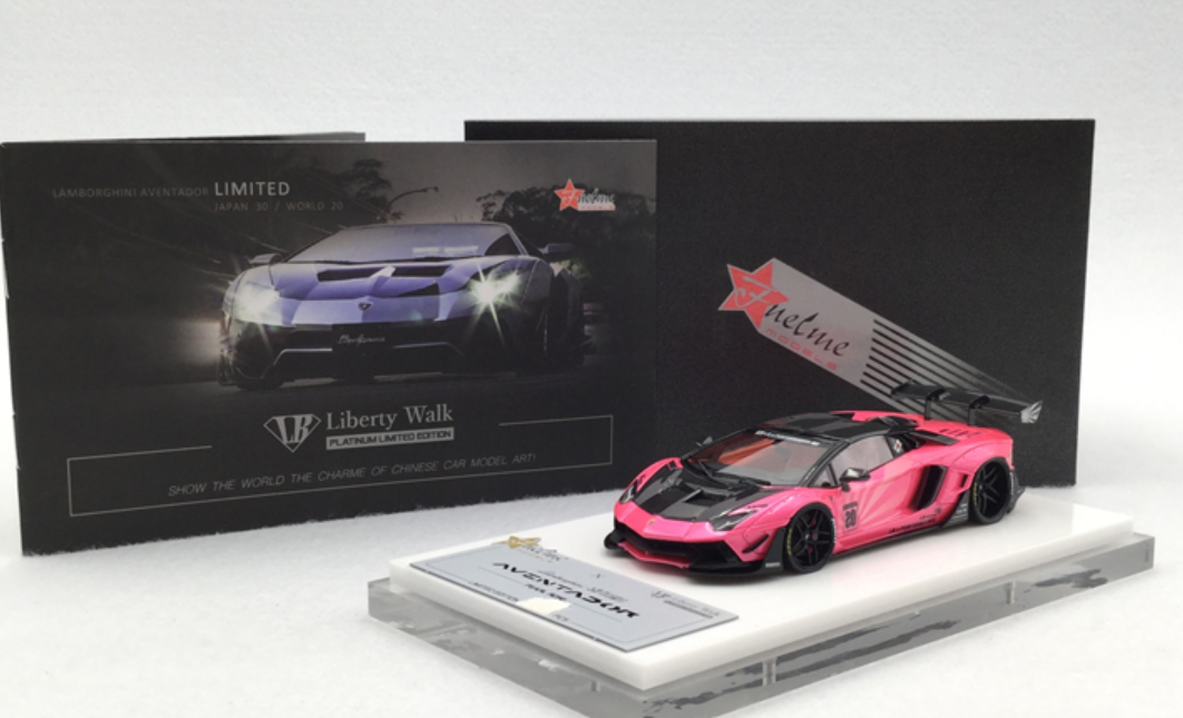 Lamborghini 1⁄43 Fuelme LB Aventador Works Model 50th Anniversary