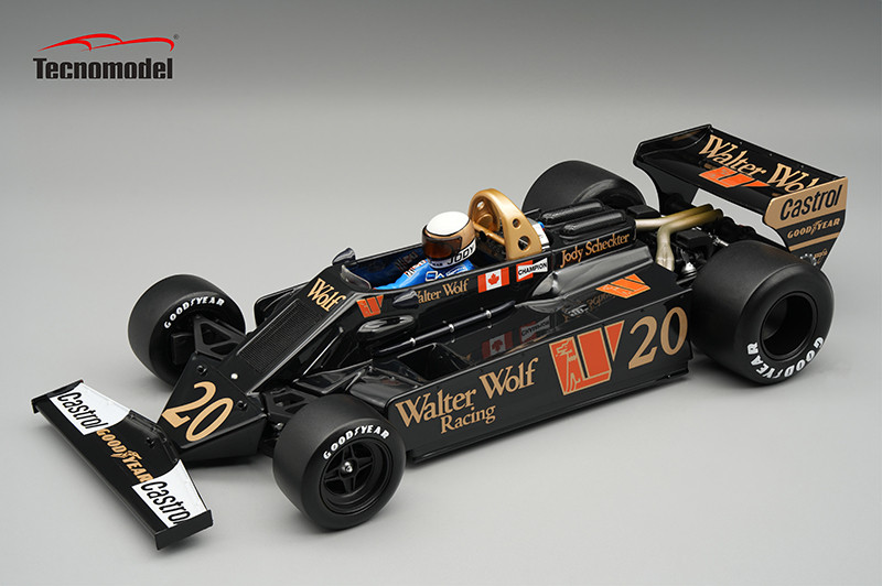 1/18 Tecnomodel Wolf WR3/5 1978 German GP Driver: Jody Scheckter Limited Edition Car Model