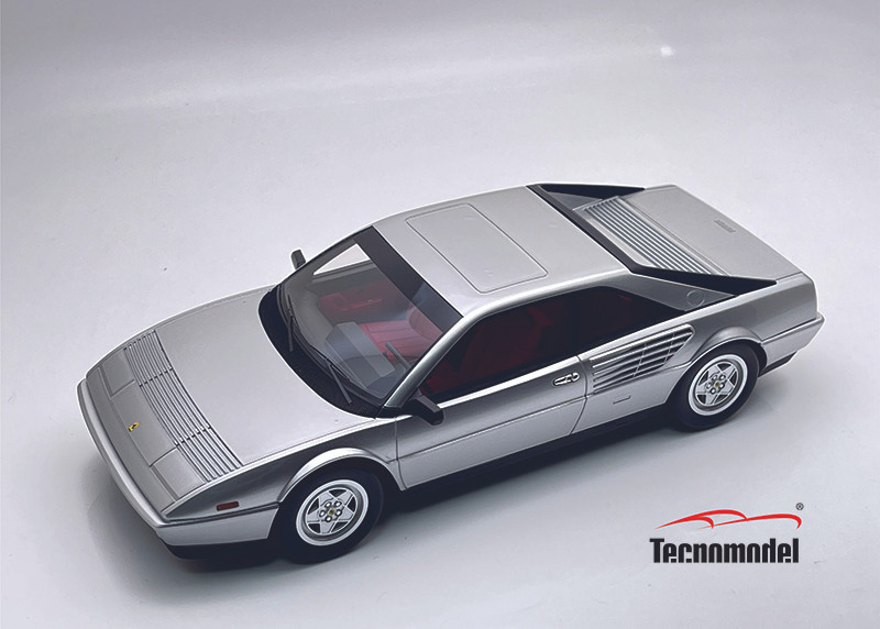 1/18 Tecnomodel Ferrari 308 Mondial 3.2 1985 Nurburgring Silver Limited Edition Car Model
