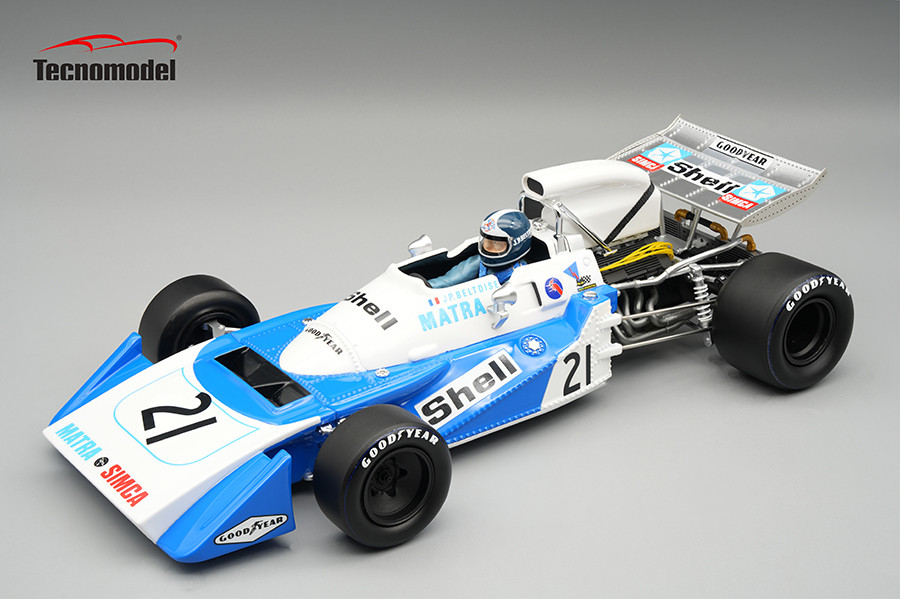 1/18 Tecnomodel Matra MS120B 1971 Dutch GP Driver: G.P. Beltoise Limited Edition Car Model