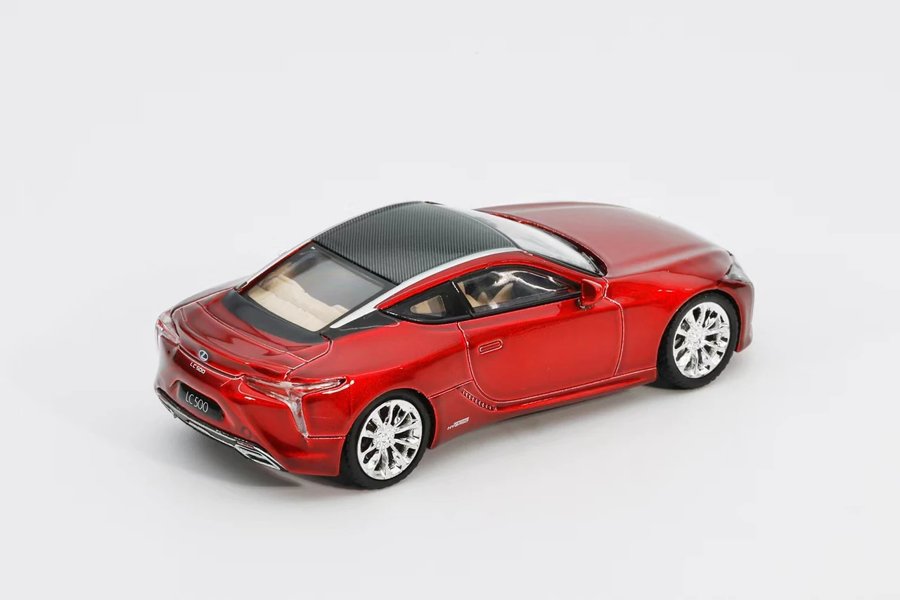 1/64 GCD Lexus LC500 (Red) Diecast Car Model