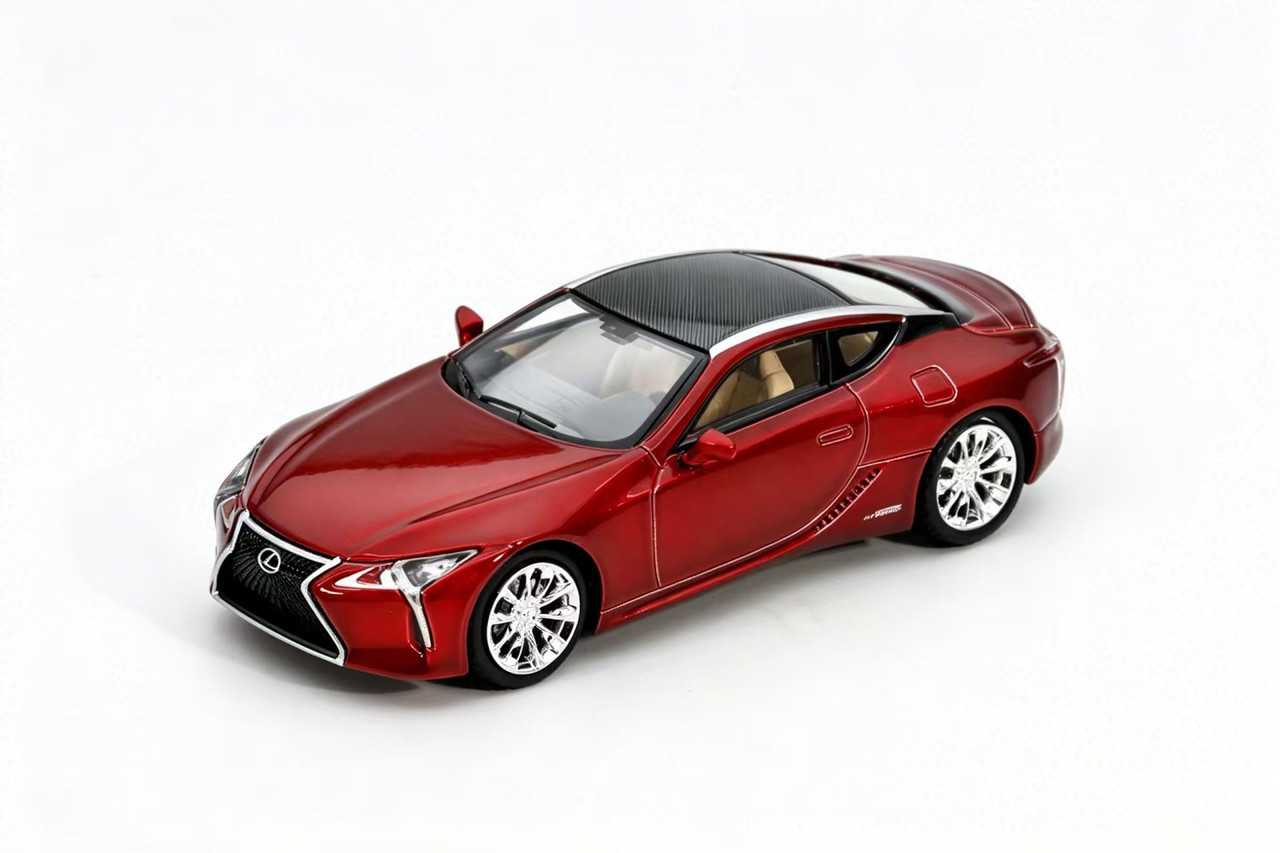 1/64 GCD Lexus LC500 (Red) Diecast Car Model