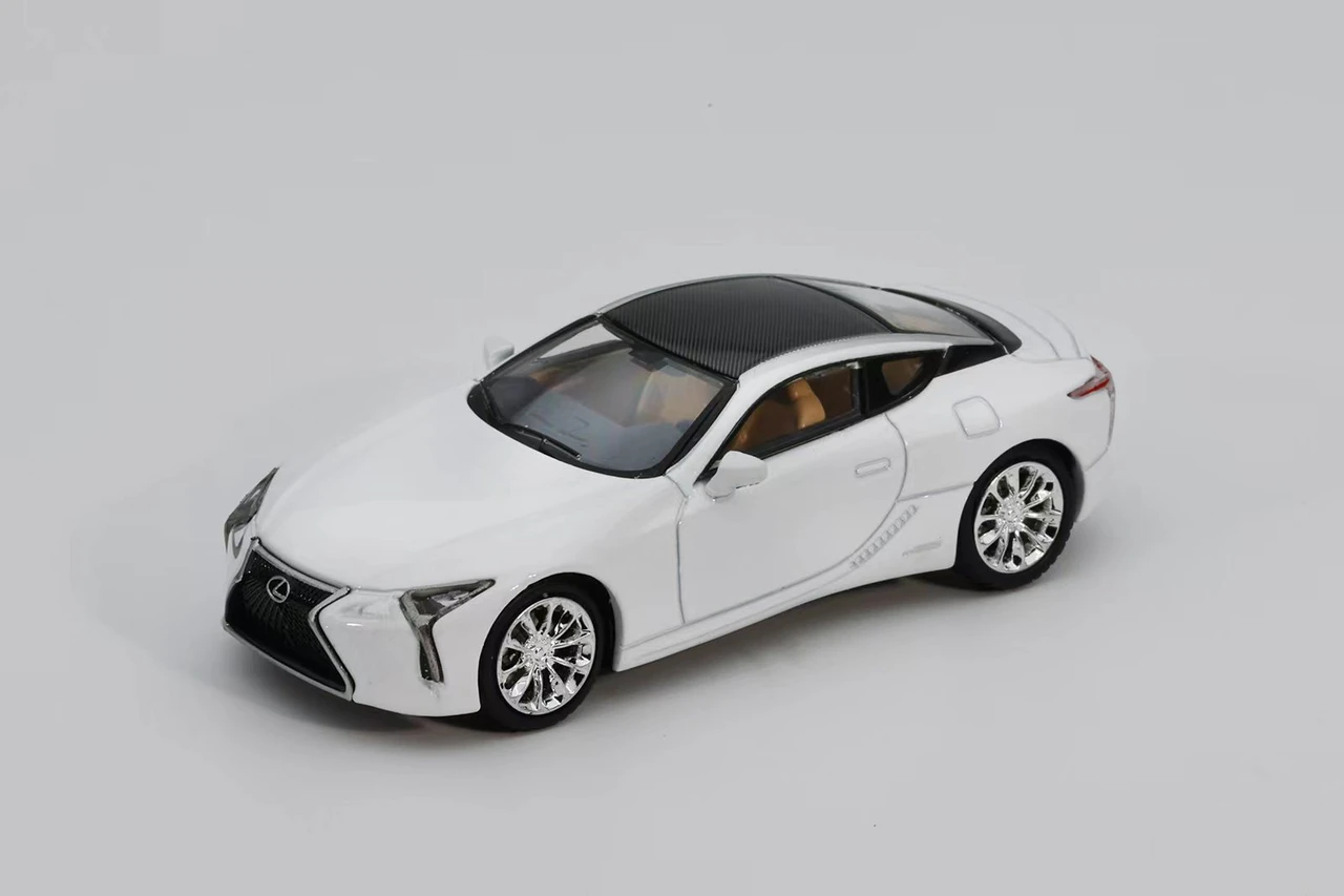 1/64 GCD Lexus LC500 (White) Diecast Car Model