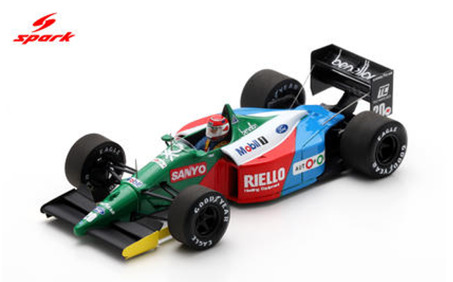 1/43 Spark Benetton B1120B No.20 Benetton-Ford 4th US GP 1990  Nelson Piquet Car Model