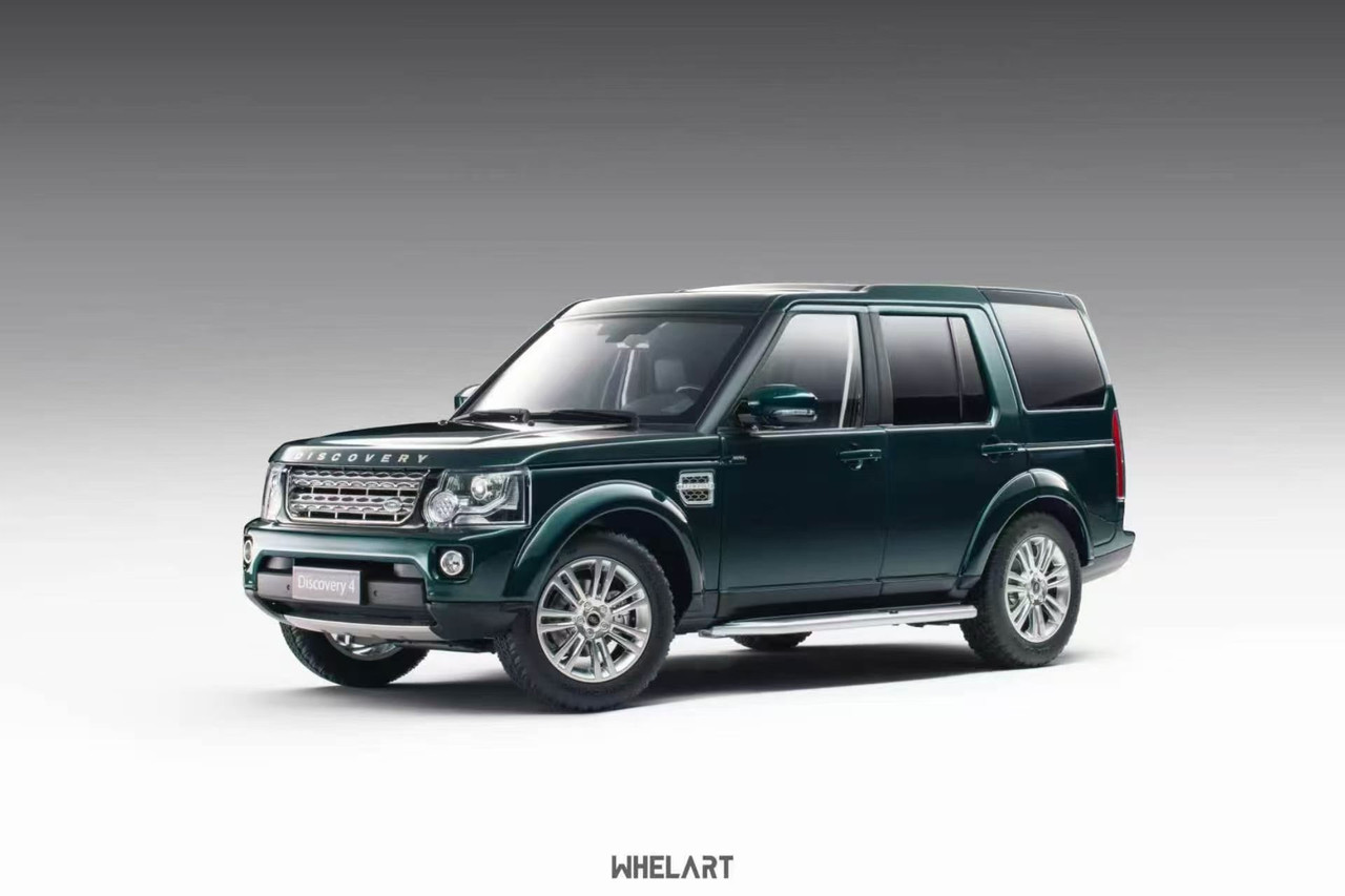 1/18 Whelart Land Rover Discovery 4 (Green) Diecast Car Model