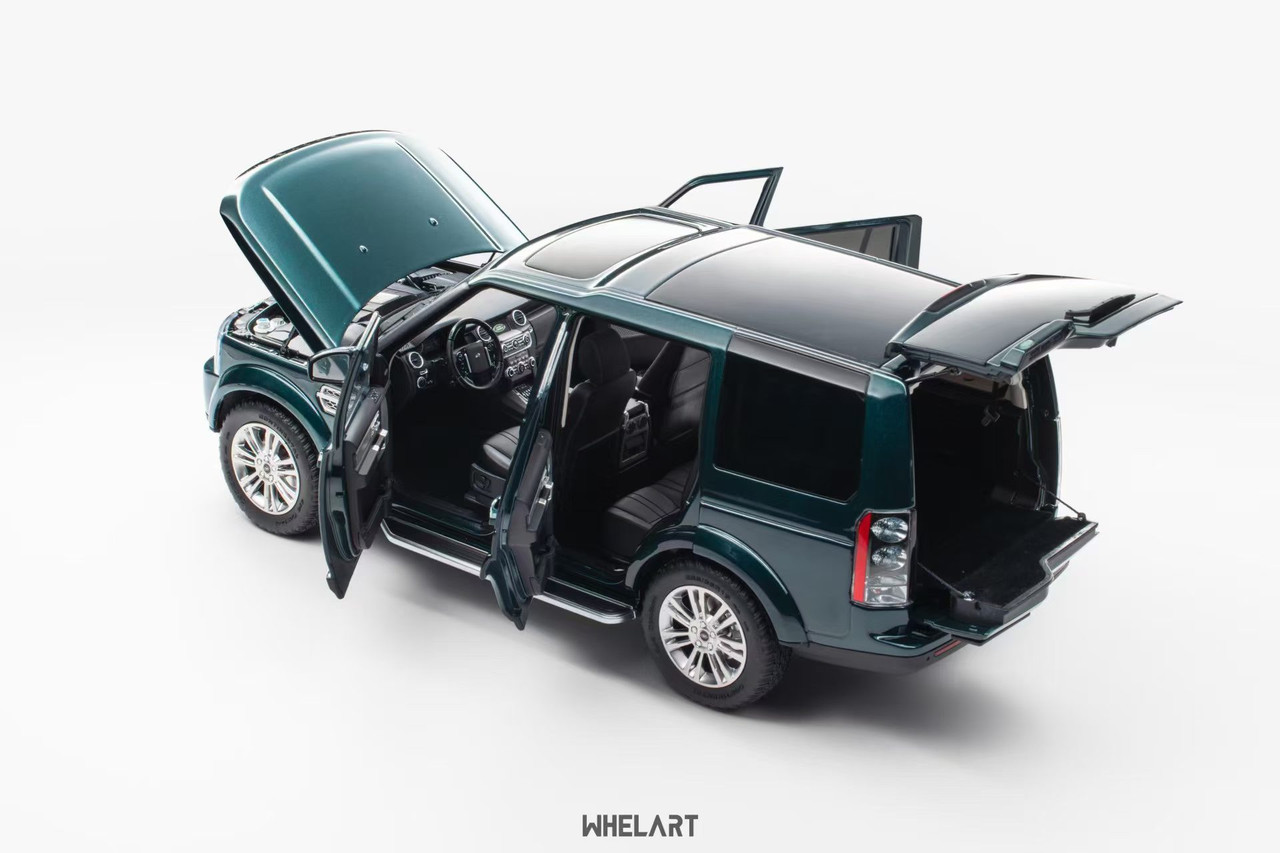 1/18 Whelart Land Rover Discovery 4 (Green) Diecast Car Model