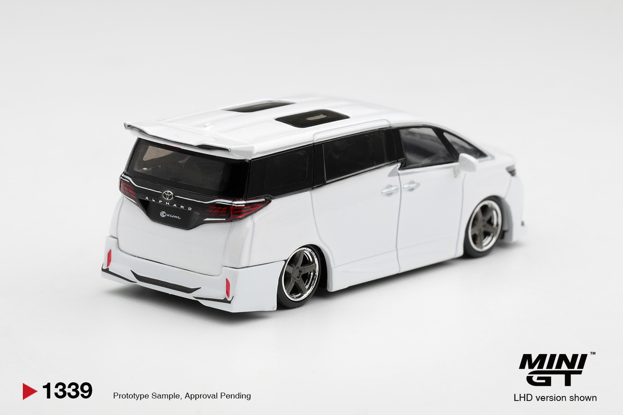 1/64 Mini GT Toyota Alphard 40 KUHL White Diecast Car Model